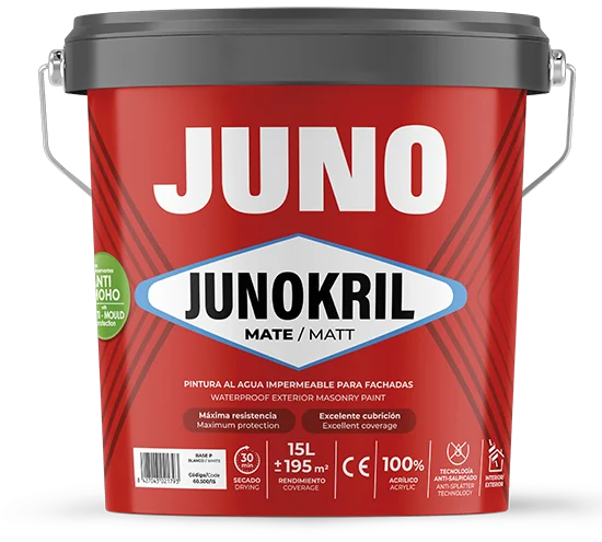 Bote de pintura para fachadas JUNO KRILL mate